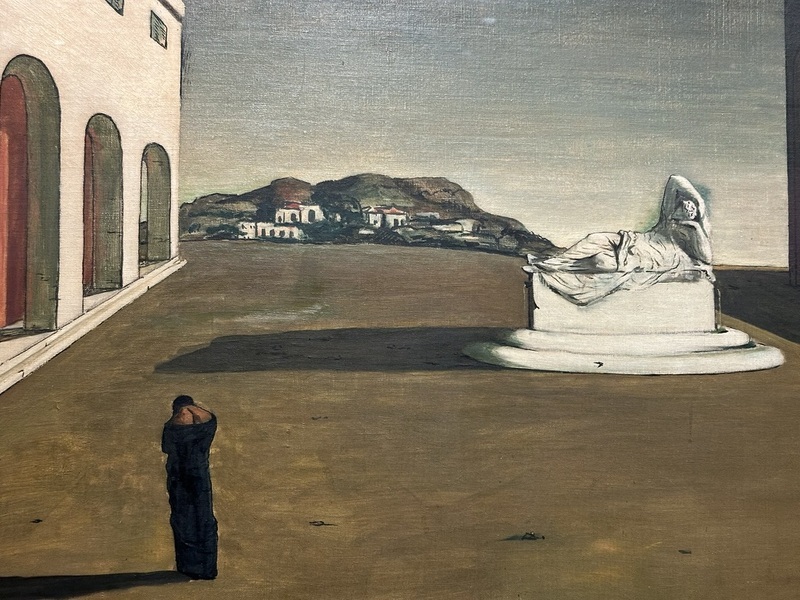 Giorgio De Chirico, La mélancolie d&rsquo;une belle journée, 1913