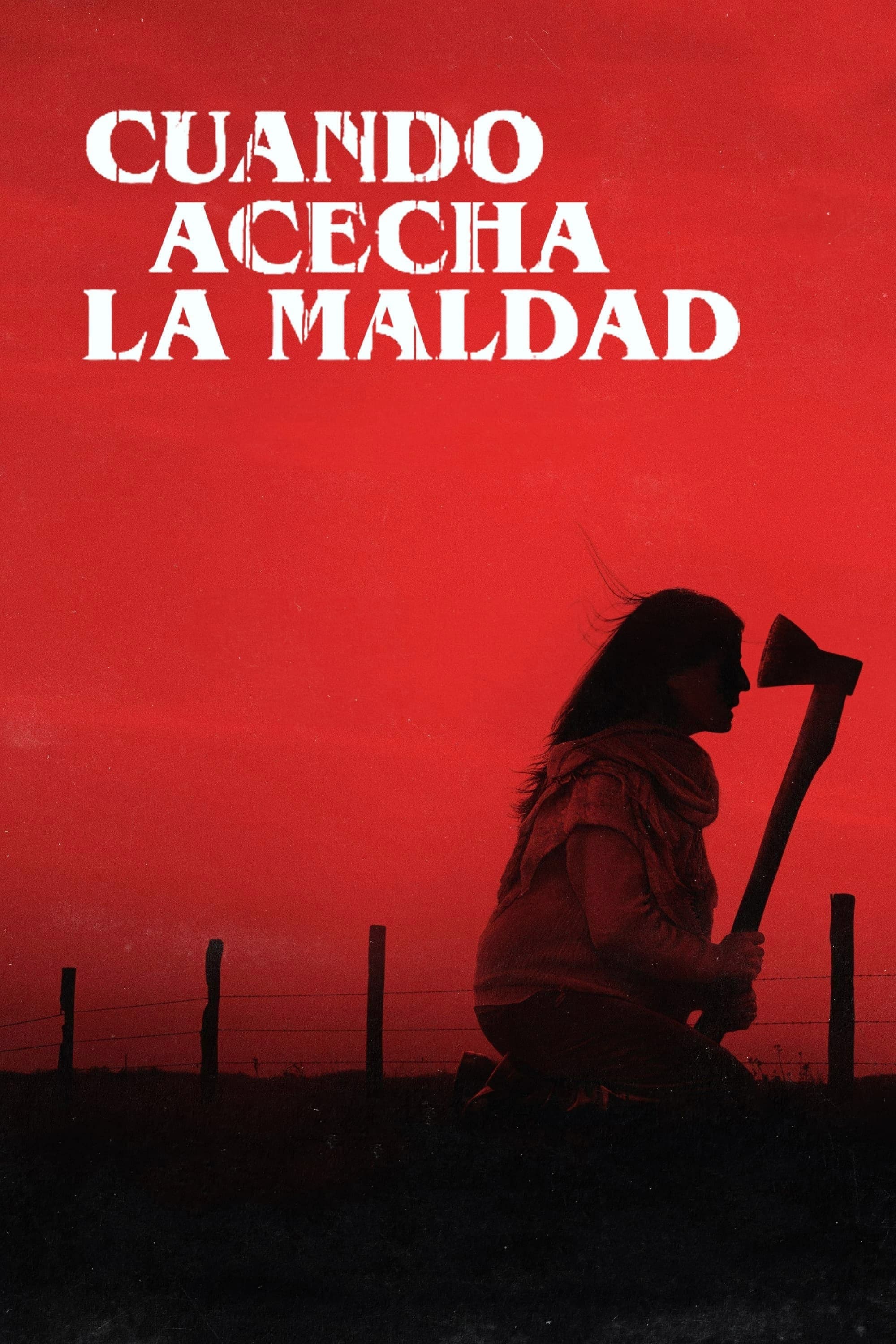 the poster for When Evil Lurks - Cuando acecha la maldad by Demián Rugna